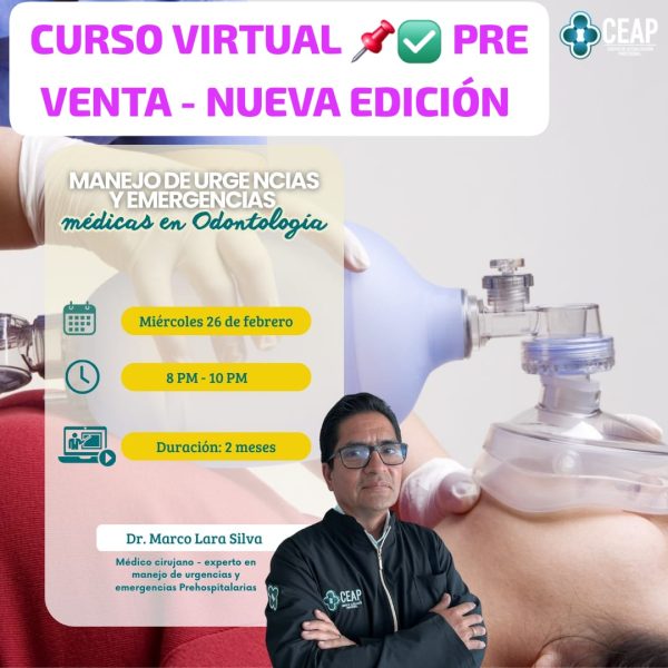 Curso Manejo de Urgencias y emergencias médicas en odontología